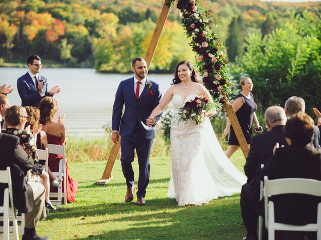 Brian and Nicole's wedding in Huntsville, Ontario 11