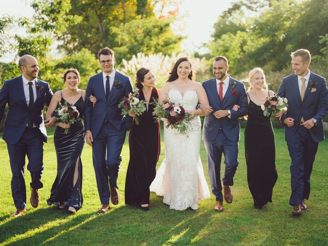 Brian and Nicole's wedding in Huntsville, Ontario 1