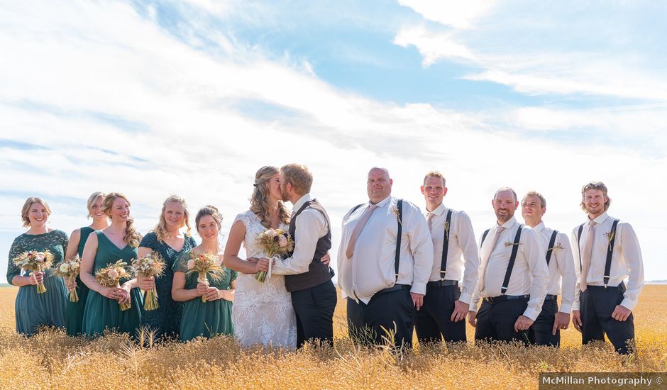 Kaela and Andrew's wedding in Gleichen, Alberta