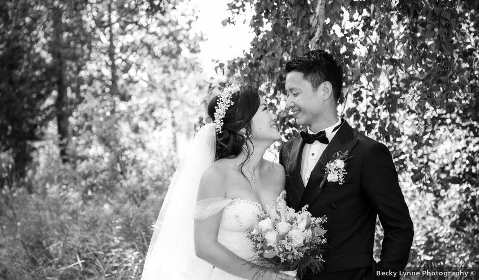 Meng and Jinyoung's wedding in Hamilton, Ontario