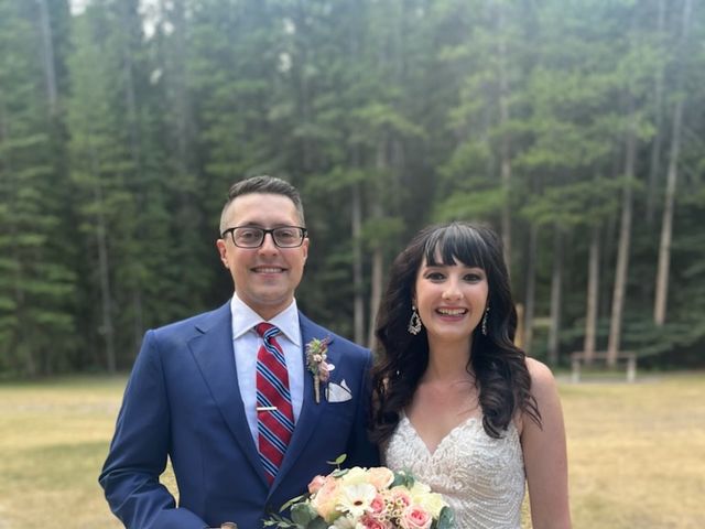 Robbie Butt and Stephanie Power&apos;s wedding in Banff, Alberta 6