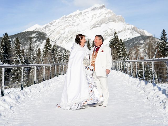 Glenn and Wendy&apos;s wedding in Banff, Alberta 1