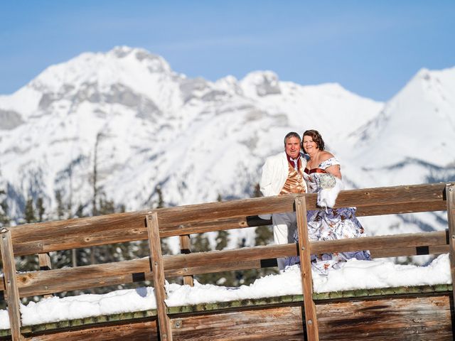 Glenn and Wendy&apos;s wedding in Banff, Alberta 5