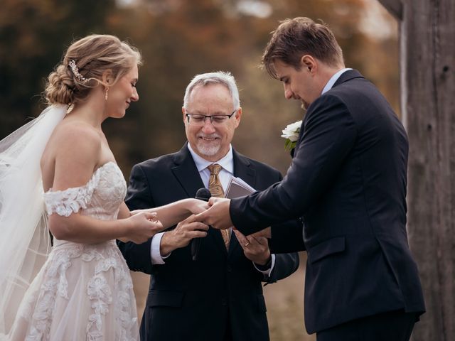 Nathaniel and Abigail&apos;s wedding in Creemore, Ontario 14