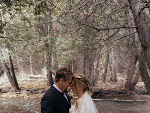 Nathaniel and Abigail&apos;s wedding in Creemore, Ontario 21