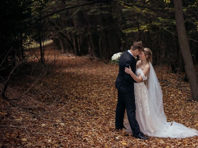 Nathaniel and Abigail&apos;s wedding in Creemore, Ontario 30