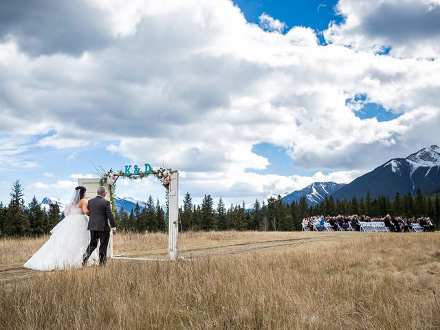 Dwight and Krystle&apos;s wedding in Canmore, Alberta 13