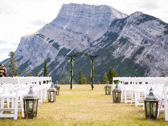 Brooks and Meghan&apos;s wedding in Banff, Alberta 2