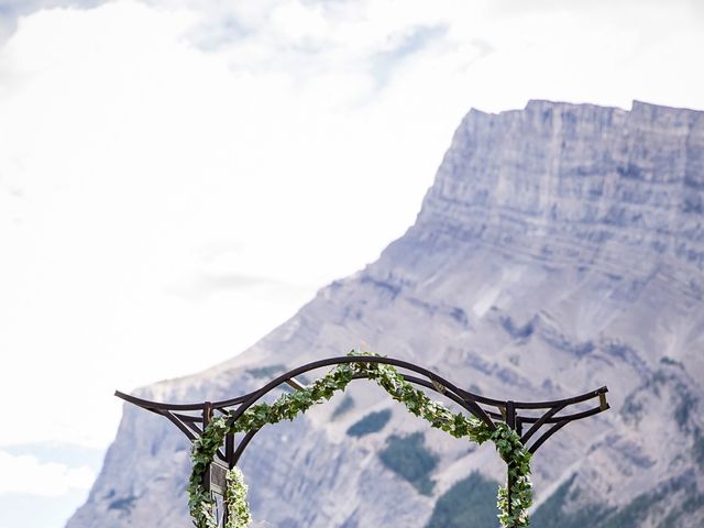 Brooks and Meghan&apos;s wedding in Banff, Alberta 5