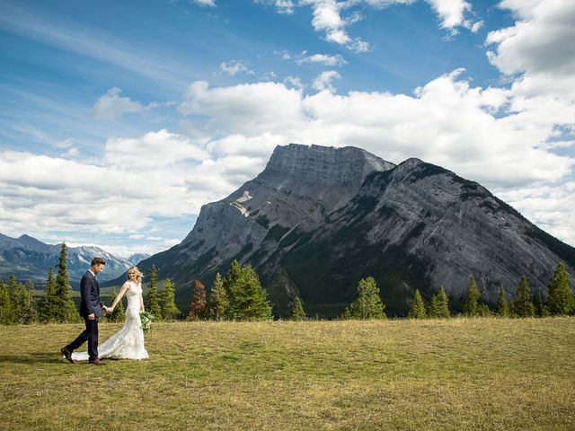 Brooks and Meghan&apos;s wedding in Banff, Alberta 1