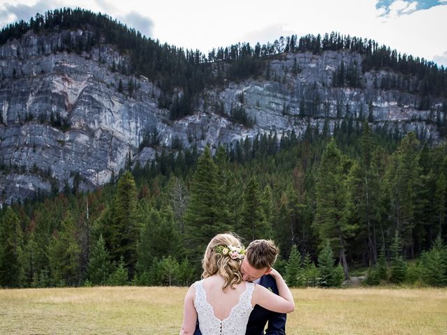 Brooks and Meghan&apos;s wedding in Banff, Alberta 11