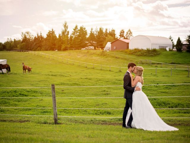 Greg and Phaedra&apos;s wedding in Wetaskiwin, Alberta 16