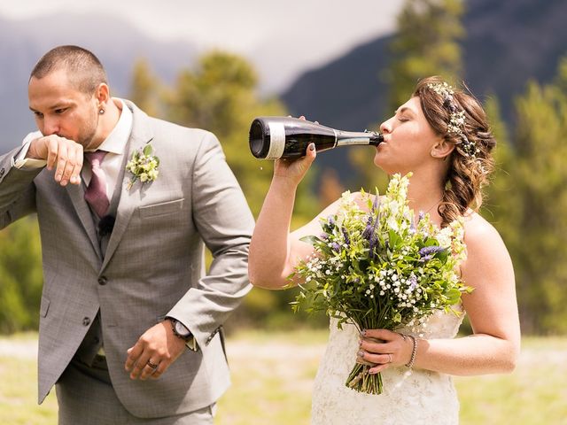 Kyle and Melissa&apos;s wedding in Banff, Alberta 3