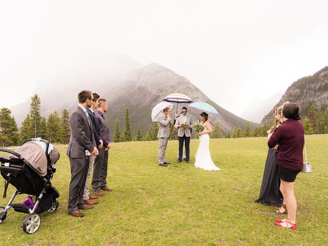 Kyle and Melissa&apos;s wedding in Banff, Alberta 14