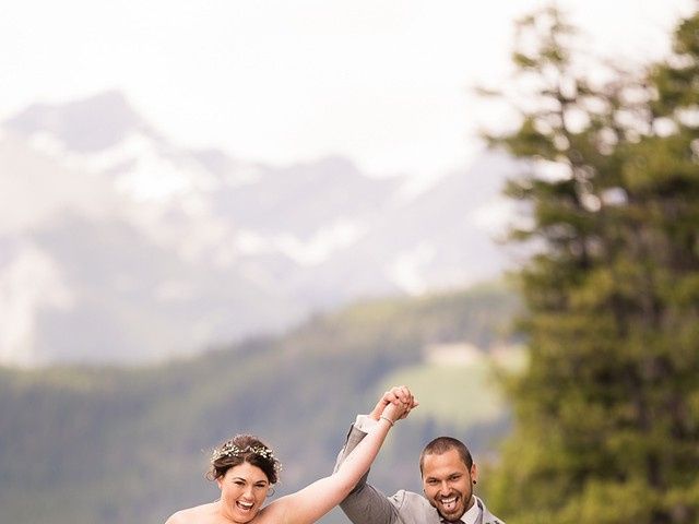 Kyle and Melissa&apos;s wedding in Banff, Alberta 16
