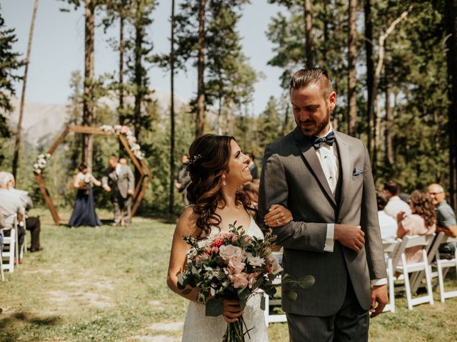 Colin and Stephanie&apos;s wedding in Canmore, Alberta 5