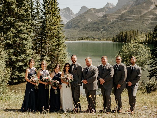 Colin and Stephanie&apos;s wedding in Canmore, Alberta 7
