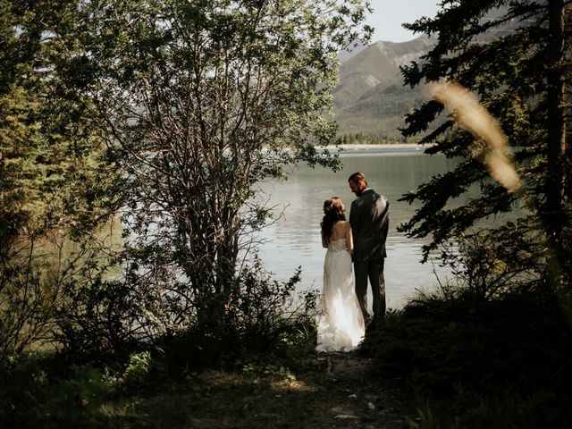 Colin and Stephanie&apos;s wedding in Canmore, Alberta 15