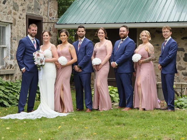 Brandon and Bailey&apos;s wedding in Kitchener, Ontario 17