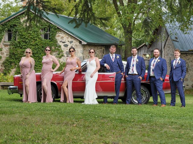 Brandon and Bailey&apos;s wedding in Kitchener, Ontario 32