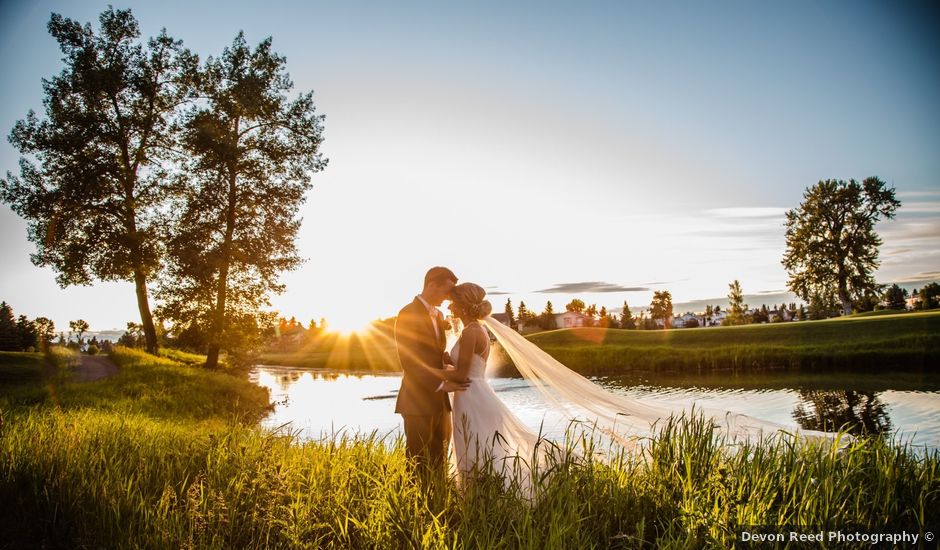 Mitch and Jaycee's wedding in High River, Alberta
