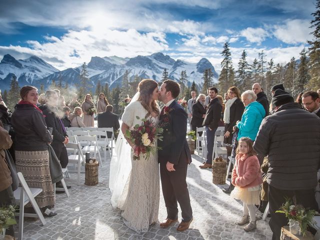 Mike and Jen&apos;s wedding in Canmore, Alberta 3