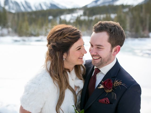 Mike and Jen&apos;s wedding in Canmore, Alberta 9