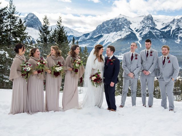 Mike and Jen&apos;s wedding in Canmore, Alberta 14