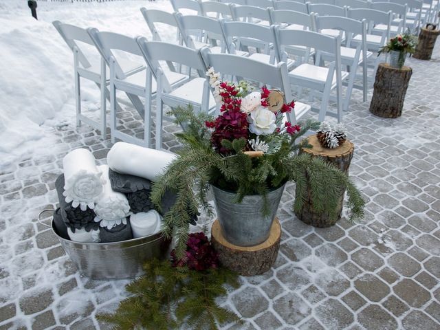 Mike and Jen&apos;s wedding in Canmore, Alberta 16