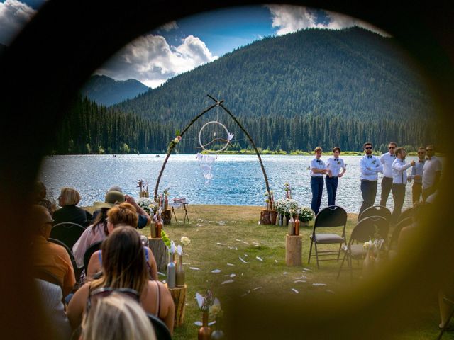 Aidan and Richelle's wedding in Manning Park, British Columbia 3