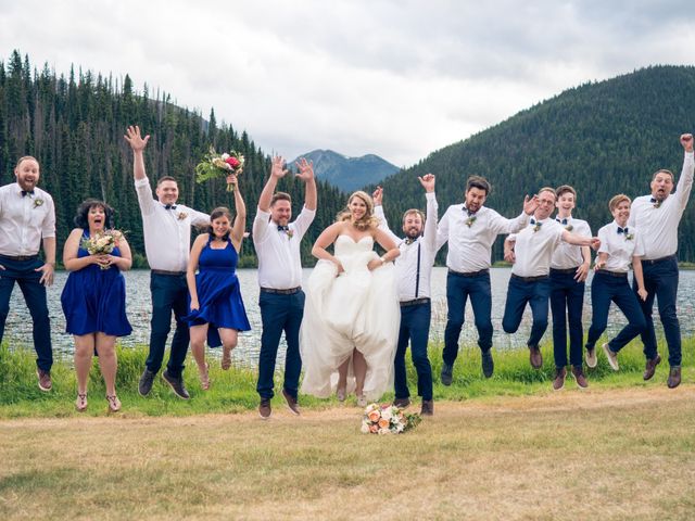 Aidan and Richelle's wedding in Manning Park, British Columbia 2
