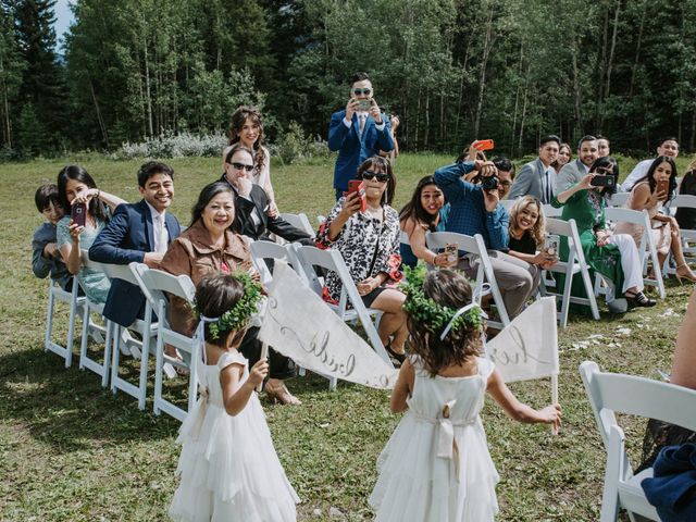 Matt and Rachel&apos;s wedding in Canmore, Alberta 11