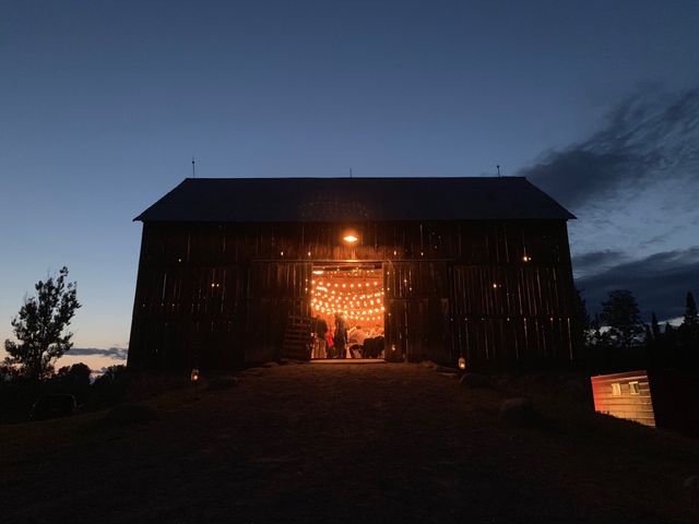 Ben and Cassie's wedding in Huntsville, Ontario 7