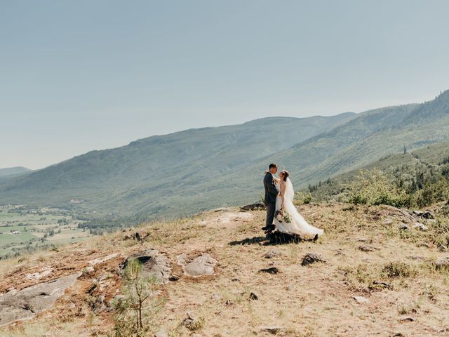 Cameron and Courtney&apos;s wedding in Salmon Arm, British Columbia 1