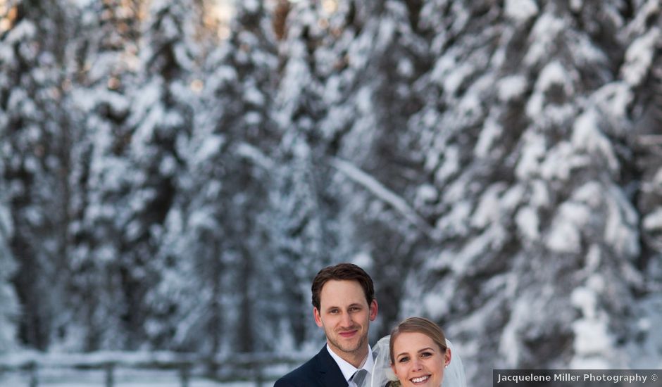 Scott and Carlee's wedding in Field, British Columbia