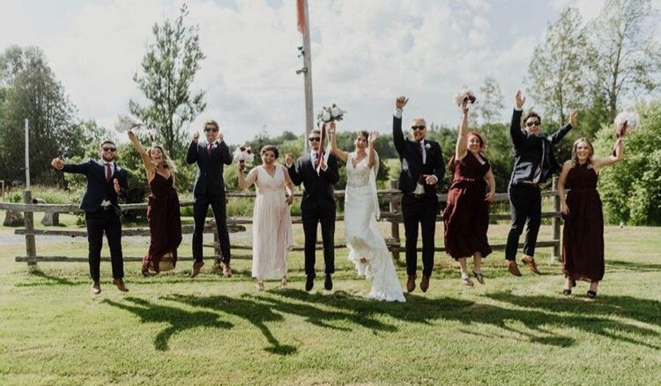 Ben and Cassie's wedding in Huntsville, Ontario