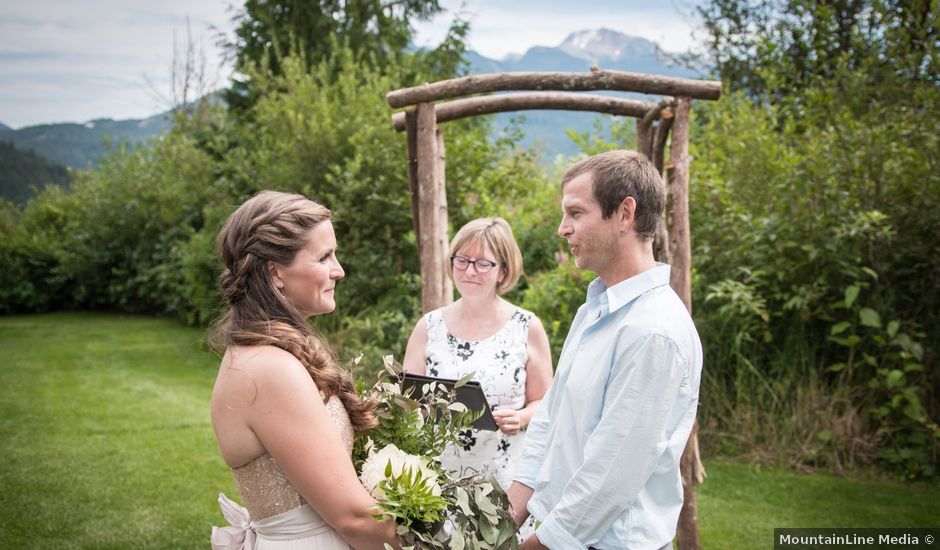 Tyler and Sarah's wedding in Whistler, British Columbia