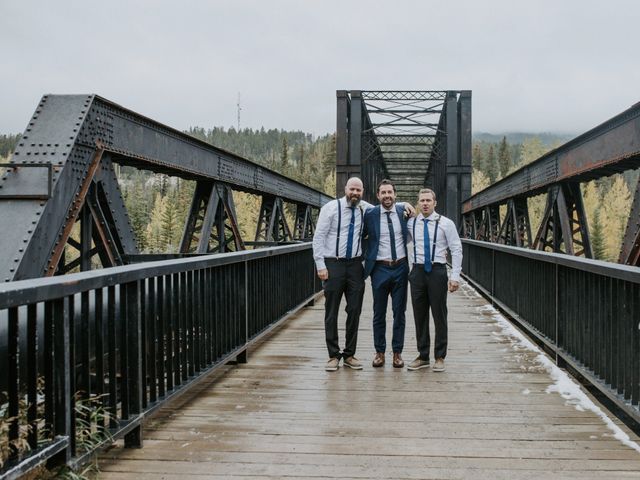 Ryan and Kathy&apos;s wedding in Canmore, Alberta 25