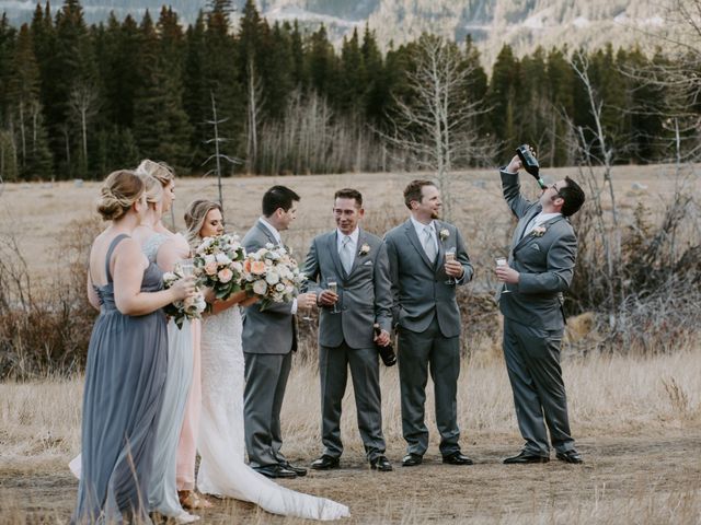Nathan and Shanno&apos;s wedding in Canmore, Alberta 15