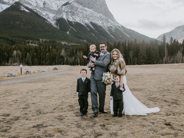 Nathan and Shanno&apos;s wedding in Canmore, Alberta 20