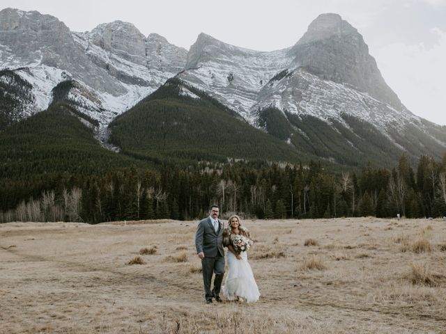 Nathan and Shanno&apos;s wedding in Canmore, Alberta 21