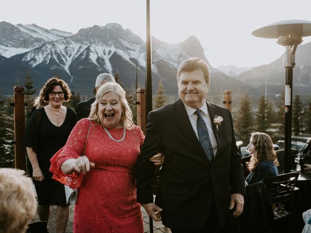 Nathan and Shanno&apos;s wedding in Canmore, Alberta 33