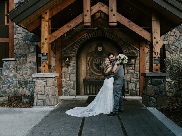 Nathan and Shanno&apos;s wedding in Canmore, Alberta 35