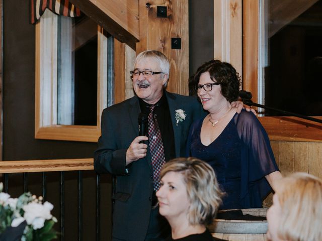 Nathan and Shanno&apos;s wedding in Canmore, Alberta 41