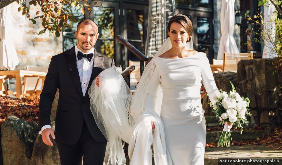 Maxime and Marie-Andrée's wedding in Mont-Tremblant, Quebec