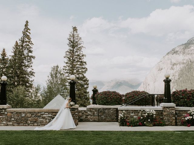 Zack and Cece&apos;s wedding in Banff, Alberta 8