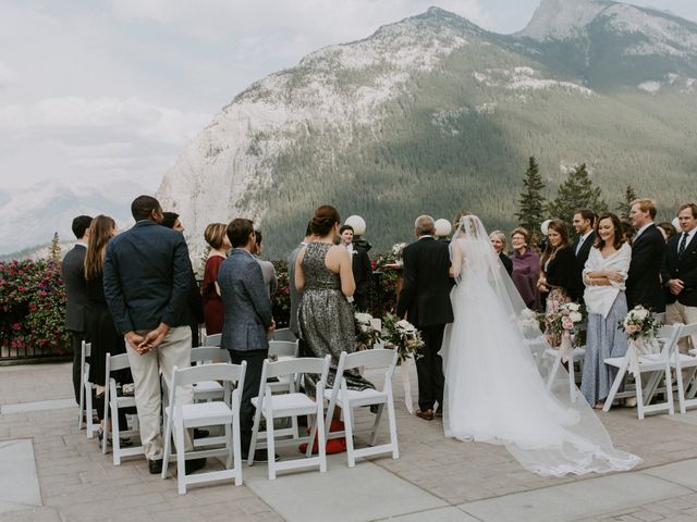 Zack and Cece&apos;s wedding in Banff, Alberta 9