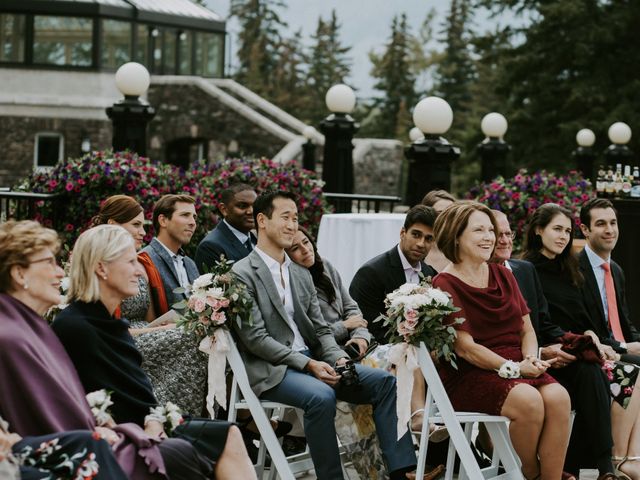 Zack and Cece&apos;s wedding in Banff, Alberta 10