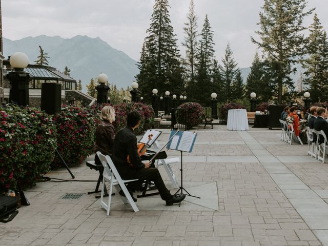 Zack and Cece&apos;s wedding in Banff, Alberta 12