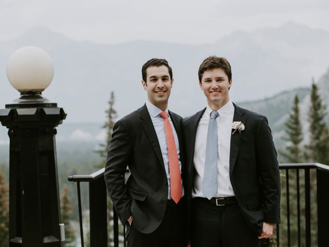 Zack and Cece&apos;s wedding in Banff, Alberta 18